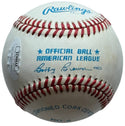 Billy Martin Autographed Official American League Baseball (JSA)