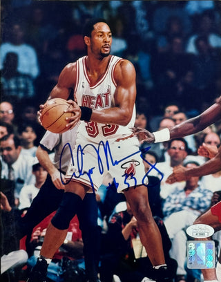 Alonzo Mourning Autographed 8x10 Basketball Photo (JSA)