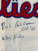 Richie Ashburn Autographed Phillies Mitchell & Ness Jersey