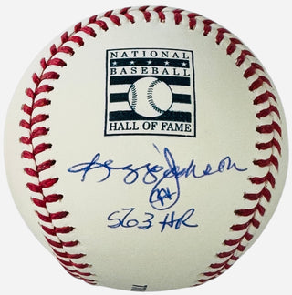 Reggie Jackson Autographed Official HOF Major League Baseball (MLB)