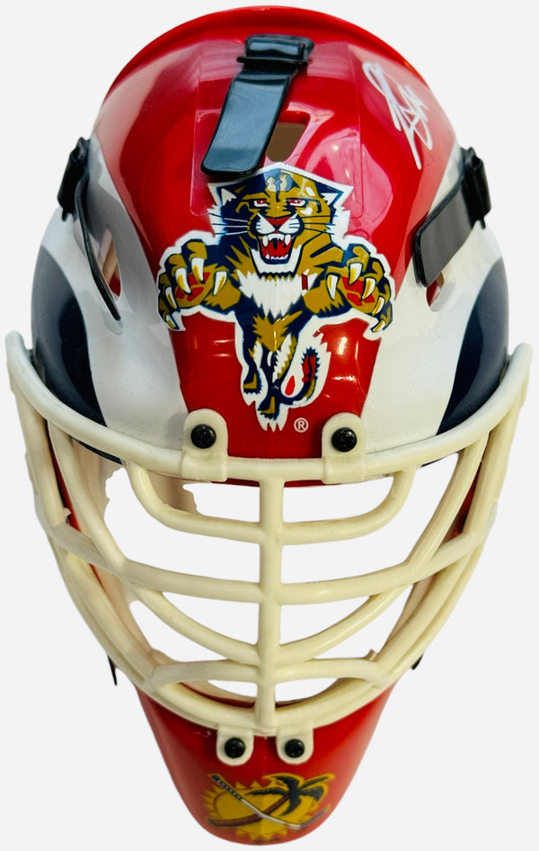 Sergei Bobrovsky Autographed Florida Panthers Mini Helmet (Beckett Witness)