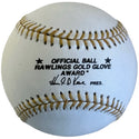 Mike Schmidt Autographed Gold Glove Award Baseball (Beckett)