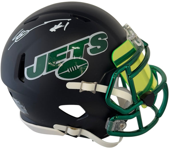 Ahmad "Sauce" Gardner Jets autographed Alt Speed Mini Helmet (Beckett)