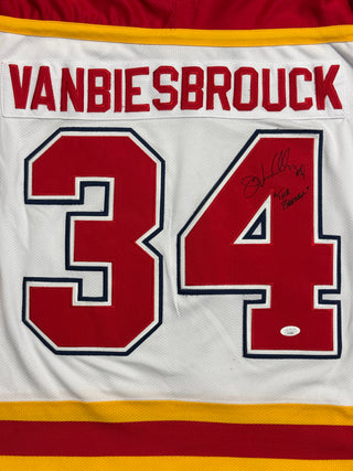 John Vanbiesbrouck Autographed Panthers Authentic Starter Jersey (JSA)