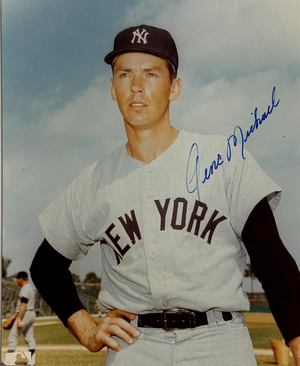 Gene Michael Autographed Yankees 8x10 Photo