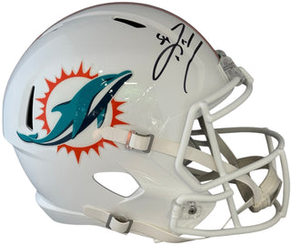 Zach Thomas Autographed Miami Dolphins Full Size Speed Helmet (Beckett)