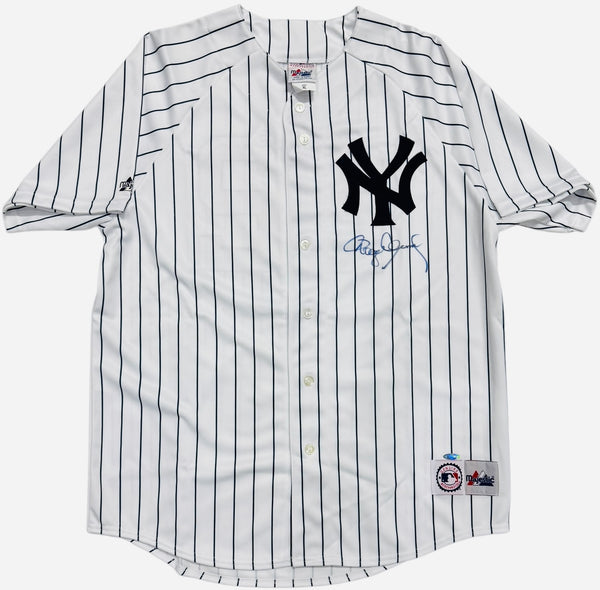 Roger Clemens Autographed Authentic Majestic Pinstripe Jersey (TriStar)