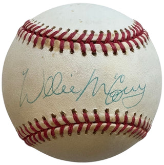 Willie McCovey Autographed Official National League Baseball (JSA)