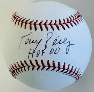 Tony Perez Autographed Official Major League Baseball