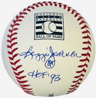 Reggie Jackson Autographed Official HOF Major League Baseball (MLB)