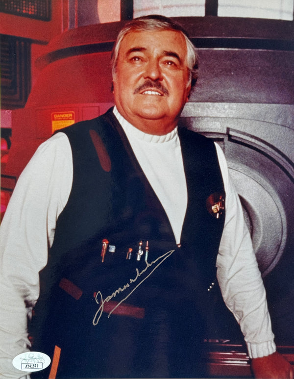 James Doohan Autographed 8x10 Photo Star Trek Scotty Chief Engineer (JSA)