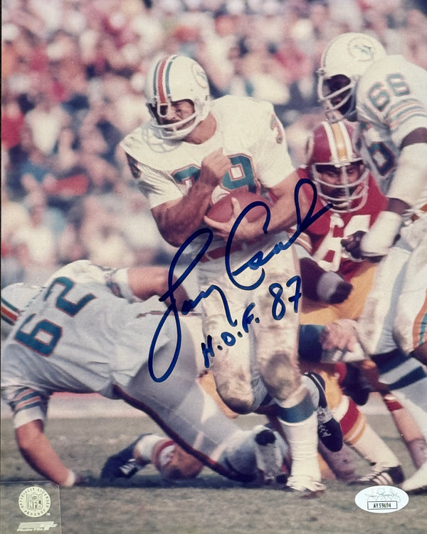 Larry Csonka Autographed 8x10 Football Photo (JSA)