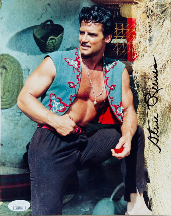 Steve Reeves Autographed 8x10 Photo (JSA)