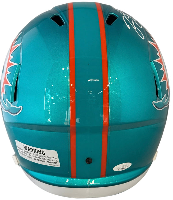 Jason Taylor Autographed Miami Dolphins Full Size Flash Helmet (JSA)