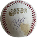 Jonathan Papelbon Autographed 2007 World Series Official Baseball (MLB)