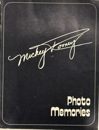 Mickey Rooney Autographed Photo Memories Program (JSA)