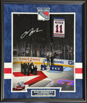 Mark Messier Autographed Framed 16x20 New York Rangers Photo (Fanatics)