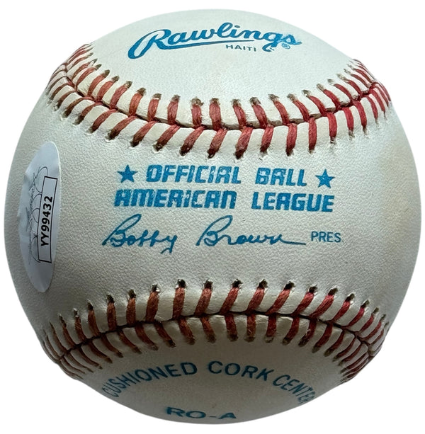 Mickey Mantle Autographed American League Baseball (JSA)