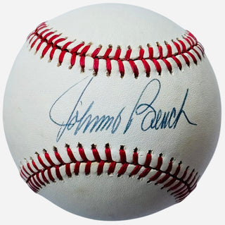 Johnny Bench Autographed Official National League Baseball (JSA)