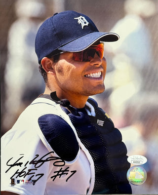 Ivan Rodriguez Autographed Tigers 8x10 Photo (JSA)