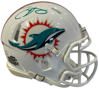 Odell Beckham Jr Autographed Miami Dolphins Speed Mini Helmet (Beckett)