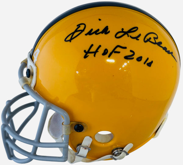 Dick Lebeau Autographed Steelers Mini Helmet (JSA)