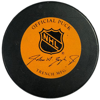 Mario Lemieux Autographed Official Pittsburgh Penguins Puck