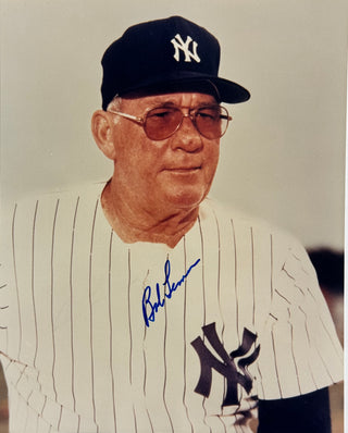 Bob Lemon Autographed Yankees 8x10 Photo