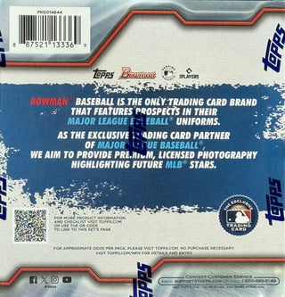 2024 Bowman Chrome Mega Box Baseball