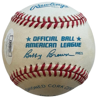 Frank Robinson Autographed Official American League Baseball (JSA)