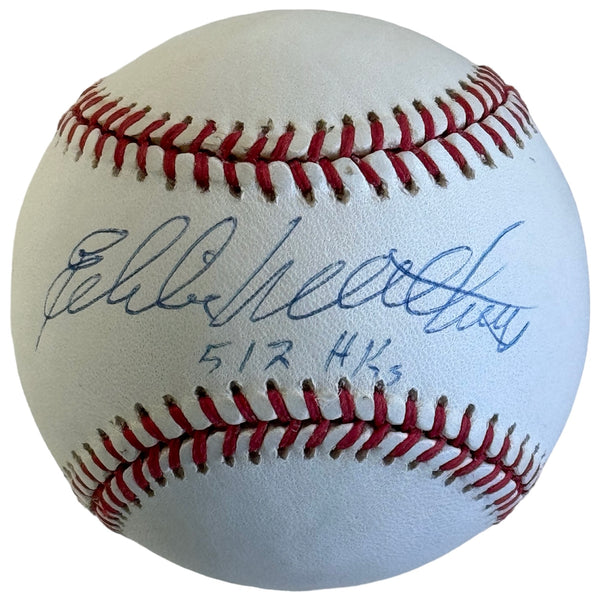 Eddie Mathews Autographed Official American League Baseball (Beckett)