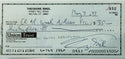 Theodore Bikel Actor & Folk Singer Personal Check May 1993