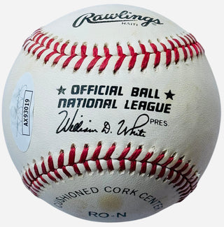 Pete Rose Autographed Official National League Baseball (JSA)