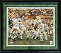 1969 New York Jets Reunion Super Bowl III Team Signed 16x20 Framed Photo (JSA)