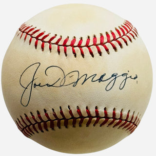 Joe DiMaggio Autographed Official American League Baseball (JSA)