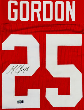 Melvin Gordon Autographed Badgers Jersey (Gordon Hologram)