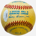 Mickey Mantle Autographed Official American League Baseball (JSA)