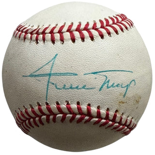 Willie Mays Autographed Official National Baseball (JSA)