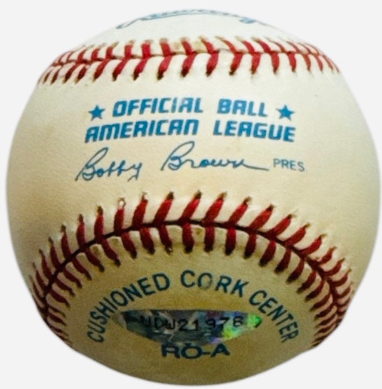 Reggie Jackson "Mr October" Autographed Baseball (UDA)