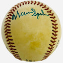 Sandy Koufax & Warren Spahn Autographed Official National League Baseball (JSA)