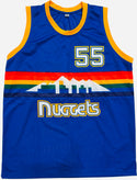 Dikembe Mutombo Autographed Nuggets Custom Jersey (Beckett)