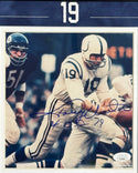 Johnny Unitas Autographed Framed 8x10 Photo (JSA)