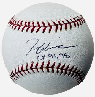 Tom Glavine Autographed Rawlings Professional Signature Series Baseball (Beckett)