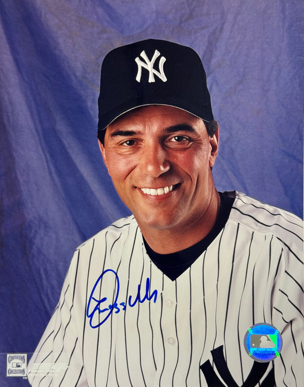 Lee Mazzilli Autographed Yankees 8x10 Photo