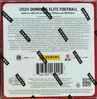 2024 Panini Donruss Elite Football Hobby Box