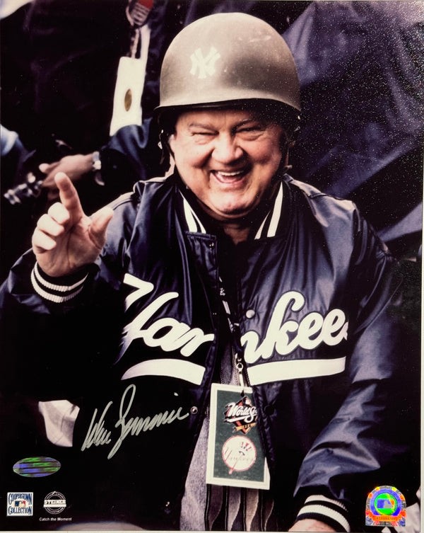 Don Zimmer Autographed Yankees 8x10 Photo (Steiner)