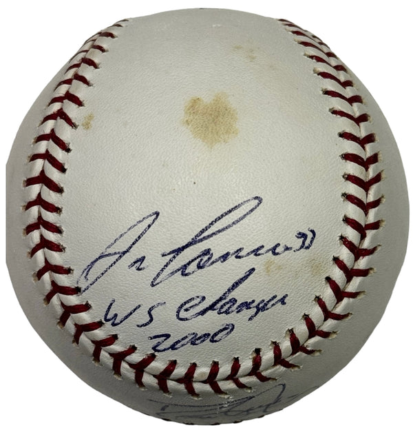 Jose Canseco & David Justice Autographed Official Major League Baseball (JSA)