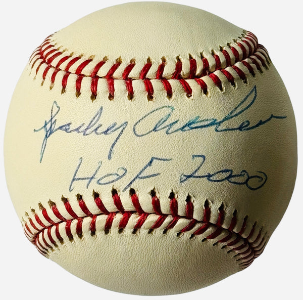 Sparky Anderson Autographed Official Major League Baseball (Mounted Memories)