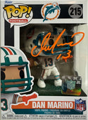 Dan Marino Autographed Funko Pop 215 Beckett Witness