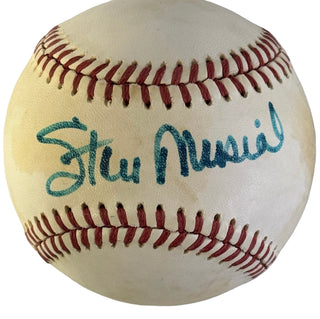 Stan Musial Autographed Official National League Baseball (JSA)